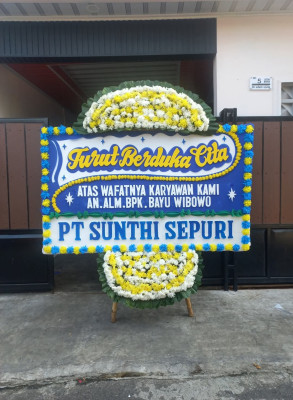 Papan Bunga Duka di Jatipurno